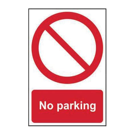 Centurion Europe No Parking Pvc 200 X 300mm Ssf 964 9561r