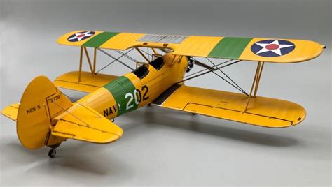 Revell Stearman Pt Kaydet Biplane Boeing Trainer Imodeler