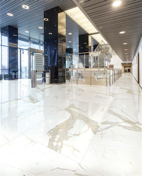 Calacatta Polished Porcelain Tile From Our Depth 6mm Extra Large