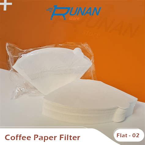 Jual Coffee Filter Flat Bottom Paper Filter Kopi Saringan Kertas