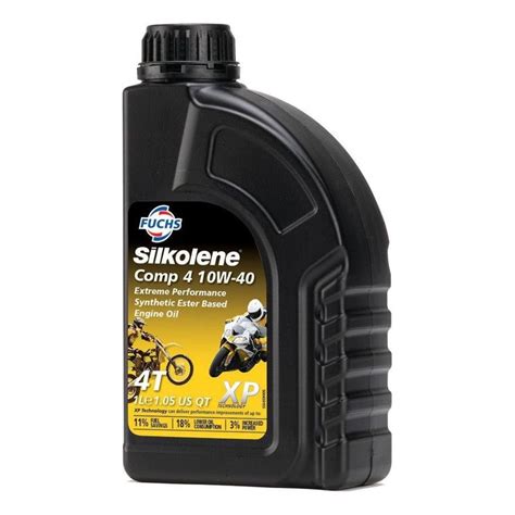 Huile Moteur Silkolene Comp W Xp Temps L Lubrifiant Sur La