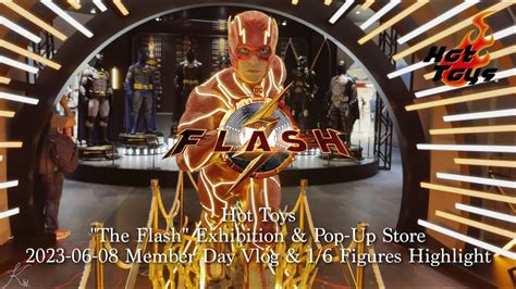 Hot Toys The Flash Exhibition Pop Up Store Vlog Highlights Youtube