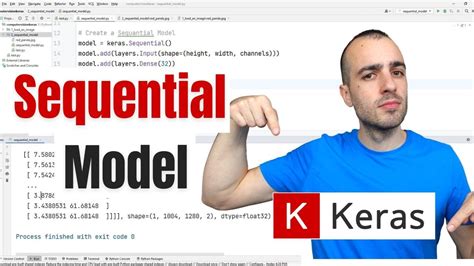 Build A Sequential Model Computer Vision With Keras P2 Youtube