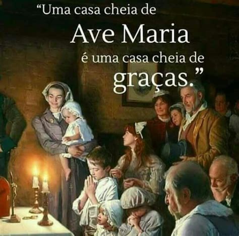 Uma casa cheia de Ave Maria é uma casa cheia de graças Armazém