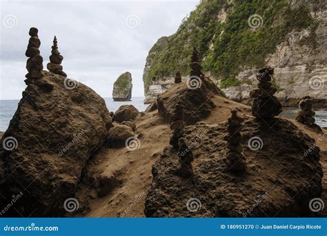 One of the Amazing Places of Indonesia Stock Photo - Image of cliff