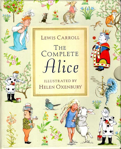 The Complete Alice Alice Through The Looking Glass And Alices Adventures In Wonderland Two