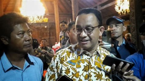 Anies Baswedan Saya Merasa Terhormat Atas Kepercayaan Yang Diberikan