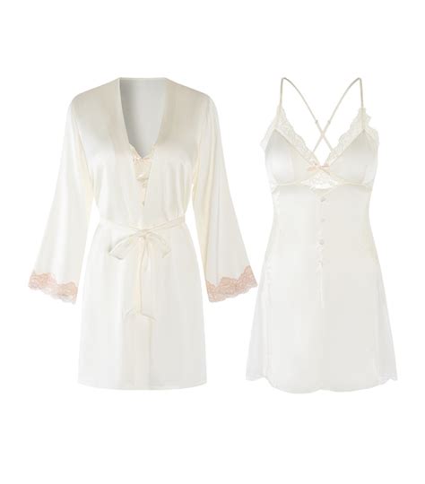 SIXLIFE Women Sexy Lingerie Sexy Sleepwear Silk Dress Lace Nightdress