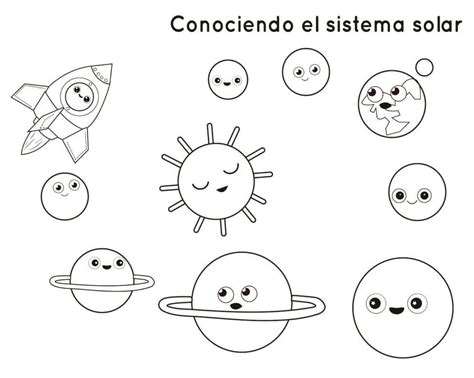 Dibujos De Sistema Solar 6 Para Colorear Para Colorear Pintar E Imprimir Dibujos Onlinecom