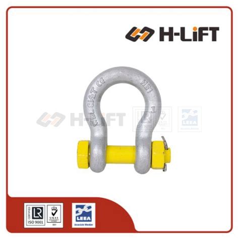 Bolt Type Anchor Shackle Bolt Type Bow Shackle Safety Pin Anchor Shackle