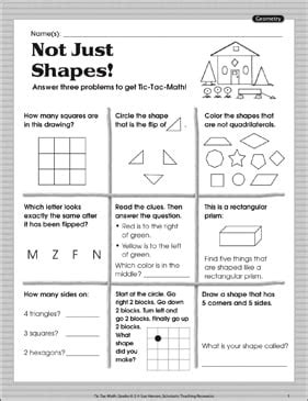 Free printable games for geometry, Download Free printable games for ...