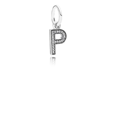 Charm Colgante Letra P Pandora Pandora Bracelet Charms