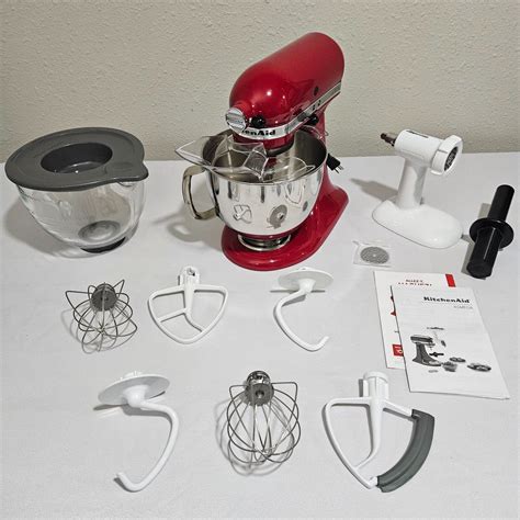 KitchenAid Artisan Series 5Qt Tilt Head Stand Mixer Empire Red KSM150