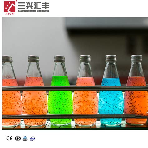 Automatic Fruit Juice Processing Equipment Hot Drink Production Line Juice Filling Machine