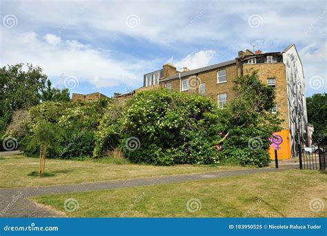 Ion Square Gardens In Bethnal Green Borough Of London England United