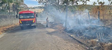 BOMBEIROS DE CATALÃO JÁ ATENDERAM MAIS DE 200 OCORRÊNCIAS DE INCÊNDIOS