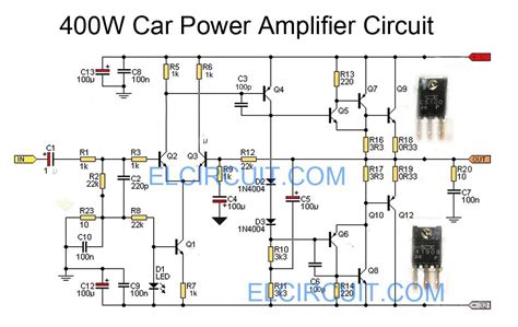 Ahuja Amplifier Circuit Diagram