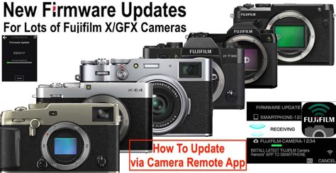 Fujifilm X Gfx New Firmware Updates Released And How To Update Panic