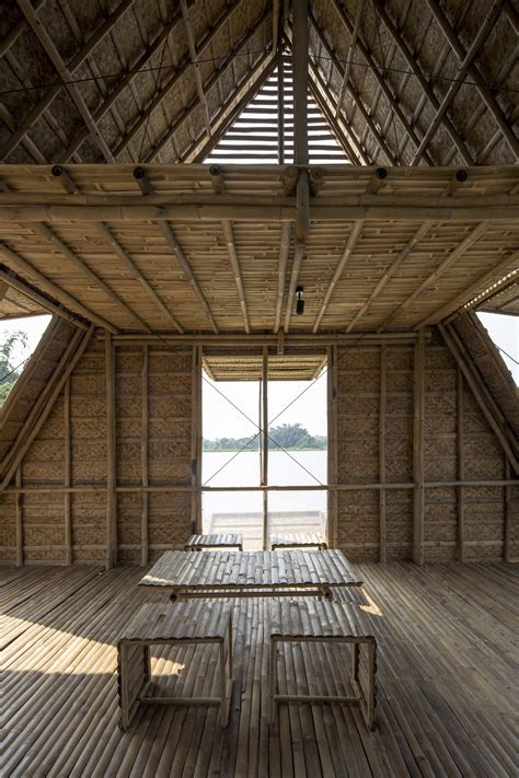 Gallery Of Floating Bamboo House Handp Architects 13