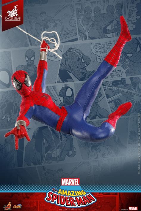 A Hot Toys revela nova peça do Homem Aranha clássico dos quadrinhos na escala VI NOS FILMES