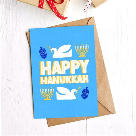 "Happy Hanukkah" Greeting Card – Big Moods