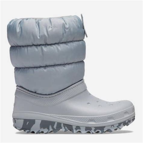 Детские зимние дутики сапоги для мальчика Crocs Classic Neo Puff Boot ...