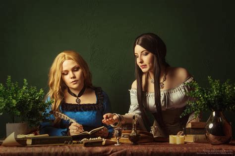 Nimue and Condwiramurs (the Lady of the Lake) : witcher