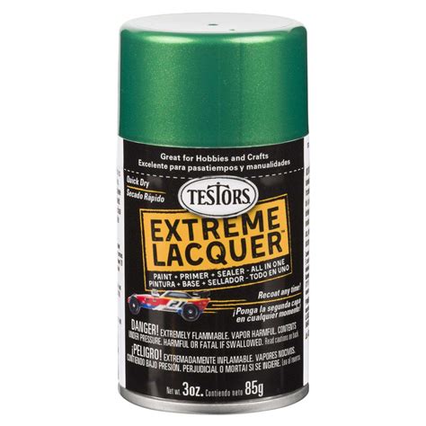 Testors Extreme Lacquer Gloss Mystic Emerald Spray Paint 3 Oz Ace