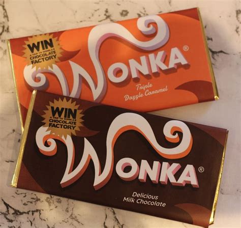 Willy Wonka Chocolate Bar on Etsy | Wonka chocolate, Wonka chocolate ...