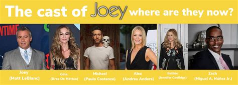 The Cast of Joey where are they now? by MarkPipi on DeviantArt