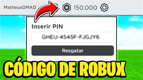 ESSE CÓDIGO DE ROBUX GRÁTIS TE DEIXA MUITO RICO NO ROBLOX YouTube