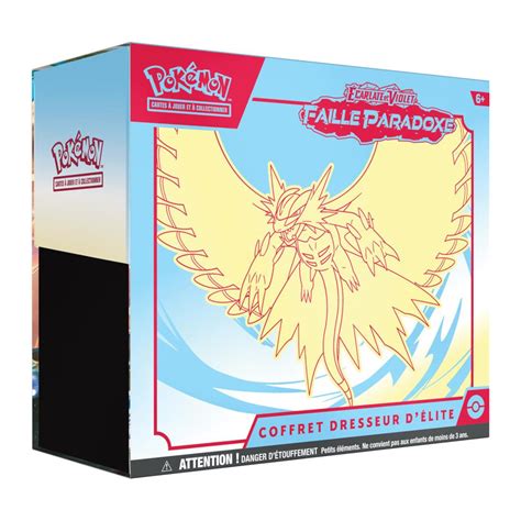 Acheter Pokemon EV04 Faille Paradoxe Coffret Dresseur D Elite