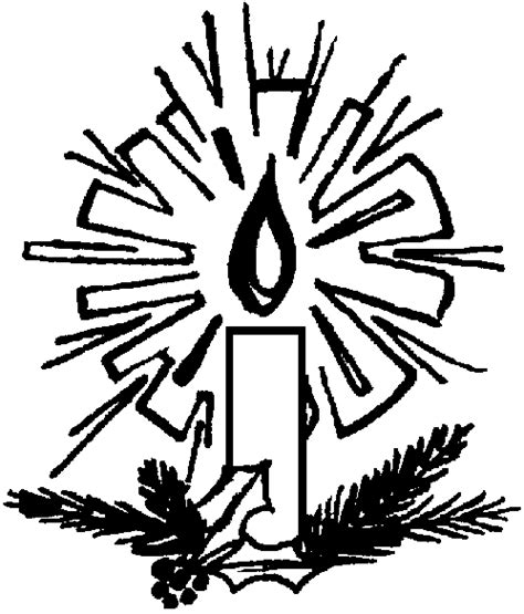 candlelight service clip art - Clip Art Library