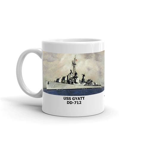 USS Gyatt DD-712 Coffee Cup Mug – Navy Emporium