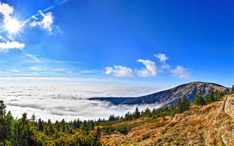 Giant Mountains National Park Czech Republic Wallpapers - 1680x1050 ...