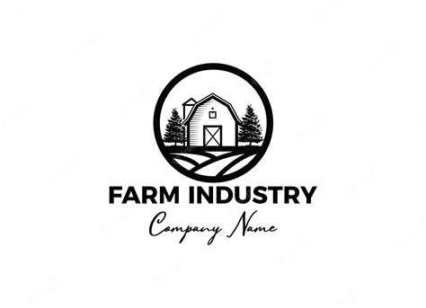 Premium Vector Vintage Farm Logo Design Barn Wood Building House