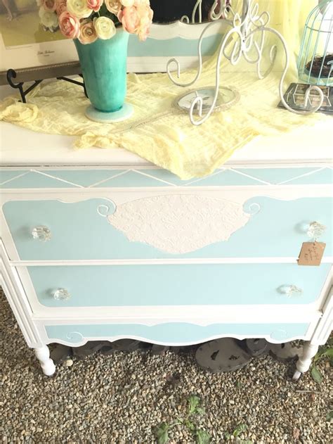 Refinished Dresser With Wallpaper Accent Dresser Refinish Entryway