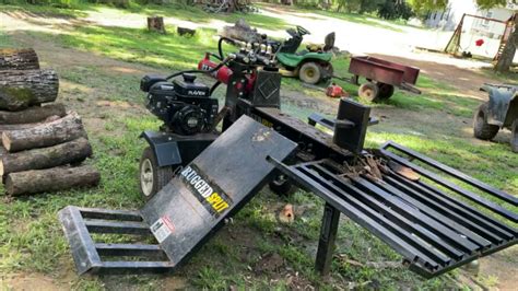 Rugged Made Log Splitter The Wood Yard Youtube