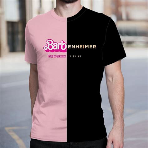 Barbenheimer Barbie X Oppenheimer T Shirt