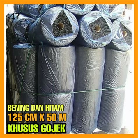 Jual Bubble Wrap Roll Hitam Putih Bening Cm X M Meter Bubblewrap