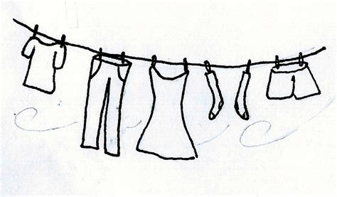 Collection of Clothesline clipart | Free download best Clothesline ...