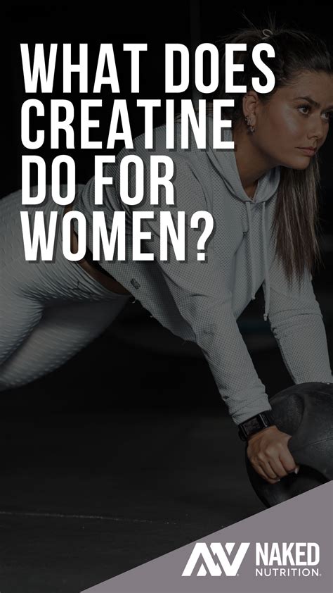 What Does Creatine Do For Women