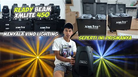 Makin Menyala Vino Lighting🔥dengan Beam Xmlite 450‼️perdana Klaur 2 Set