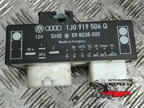 Cooling fin relay Volkswagen Golf IV 1.4 16V - 1J0919506Q