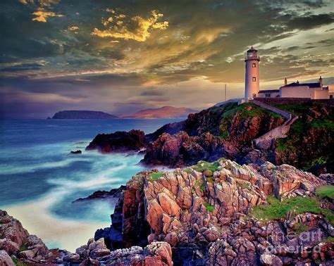 Fanad Lighthouse Photograph By Edmund Nagele Fine Art America