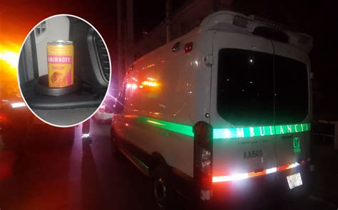 Ebrio Choca Ambulancia Del Imss Que Trasladaba Sangre Telediario M Xico