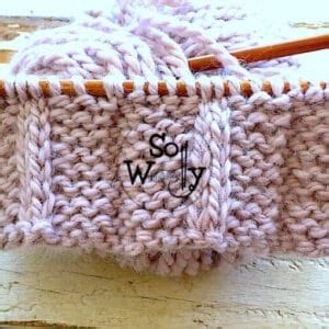 How To Knit The One Row Repeat Stitch Reversible No Curling