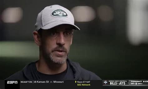 Aaron Rodgers Said He Was Manifesting A Super Bowl Run For The Jets