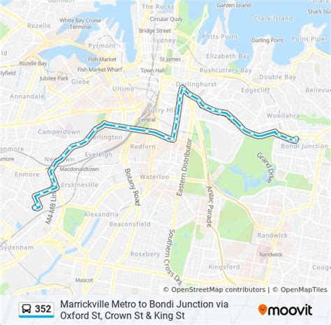 352 Route Schedules Stops Maps Bondi Junction Updated