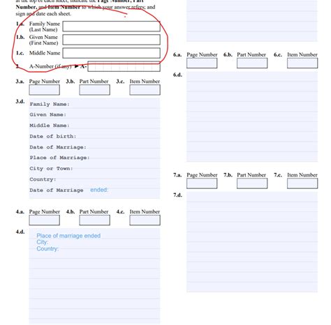 Need Help Filling I 485 Additional Info Adjustment Of Status From